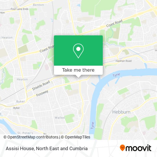 Assisi House map