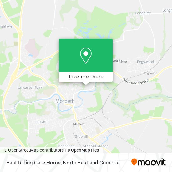 East Riding Care Home map