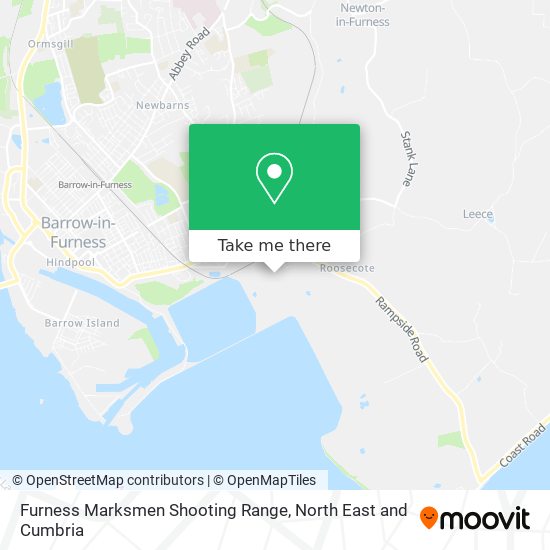 Furness Marksmen Shooting Range map