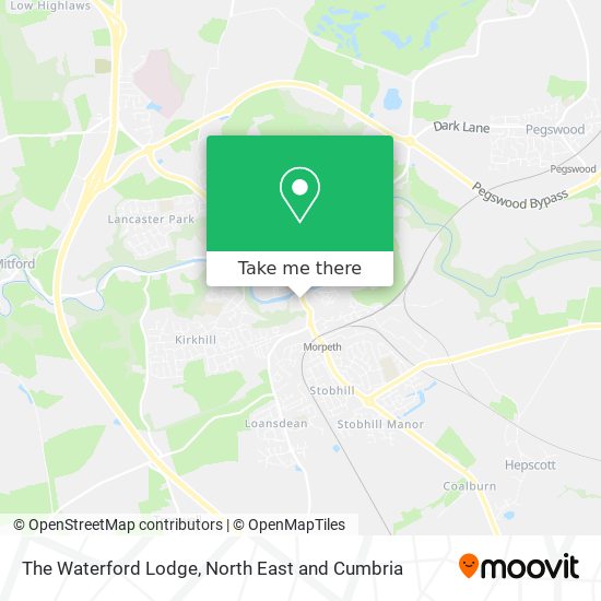 The Waterford Lodge map
