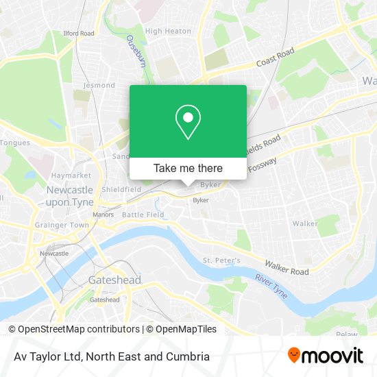 Av Taylor Ltd map