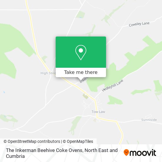 The Inkerman Beehive Coke Ovens map