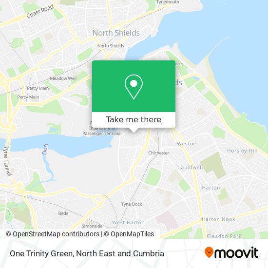 One Trinity Green map