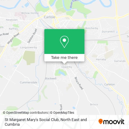 St Margaret Mary's Social Club map