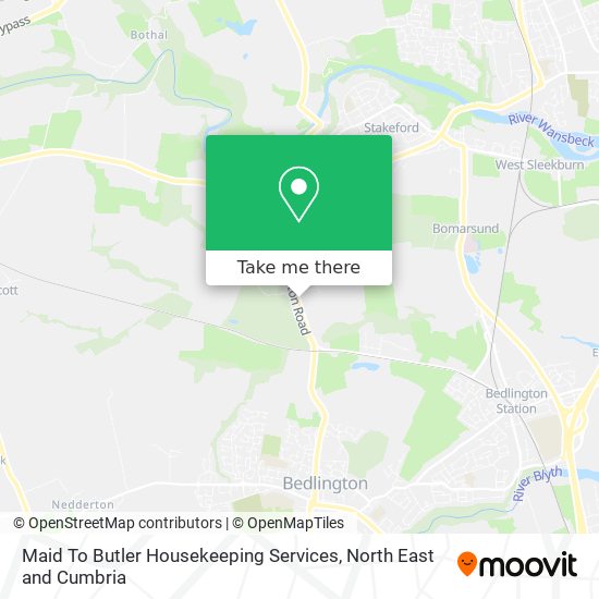 Maid To Butler Housekeeping Services map