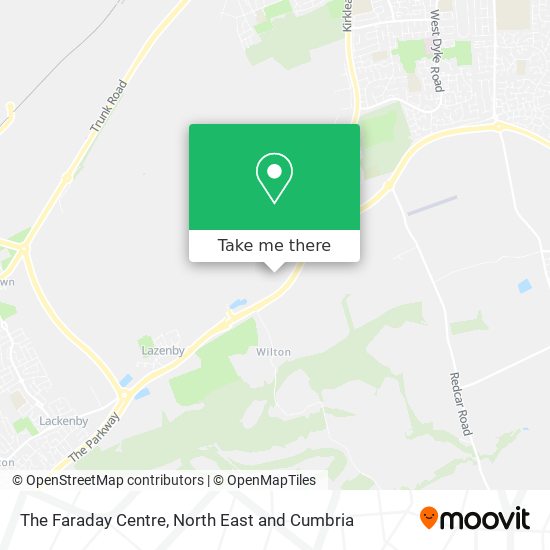 The Faraday Centre map