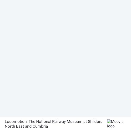 Locomotion: The National Railway Museum at Shildon map