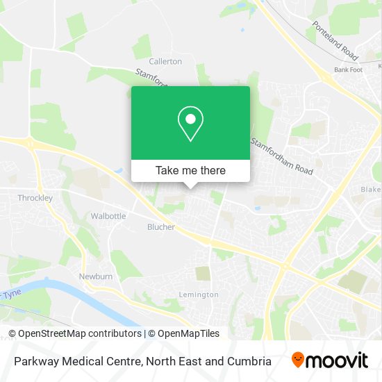 Parkway Medical Centre map