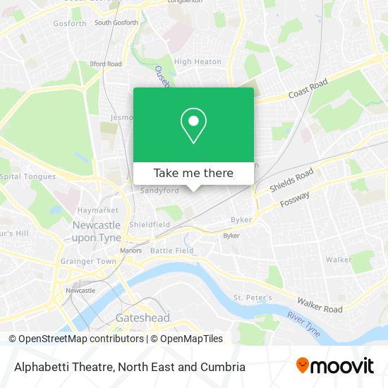 Alphabetti Theatre map