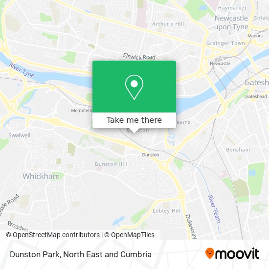 Dunston Park map