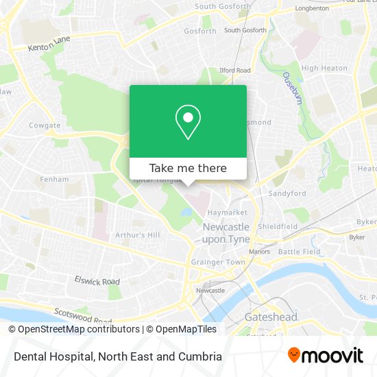 Dental Hospital map