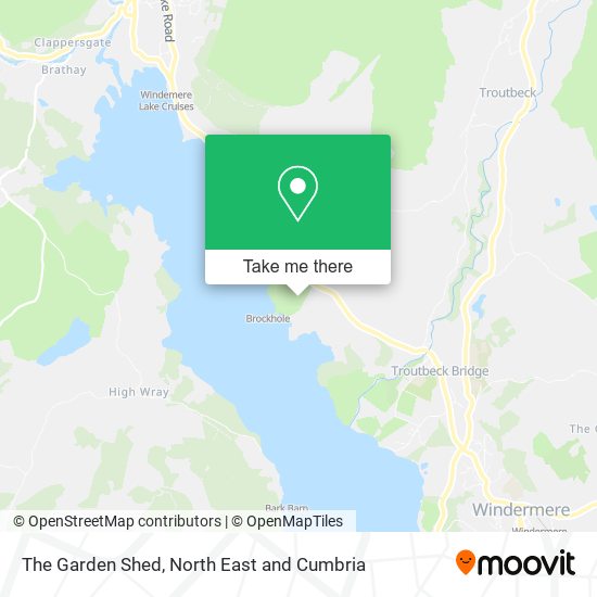 The Garden Shed map