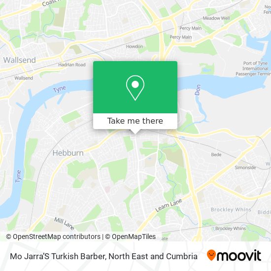 Mo Jarra’S Turkish Barber map
