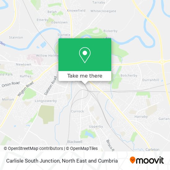 Carlisle South Junction map