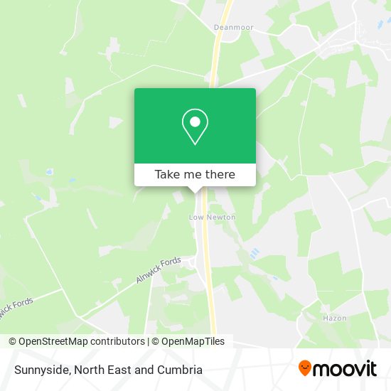 Sunnyside map