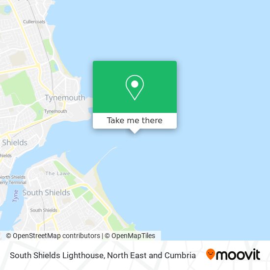 South Shields Lighthouse map