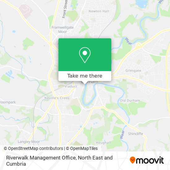Riverwalk Management Office map