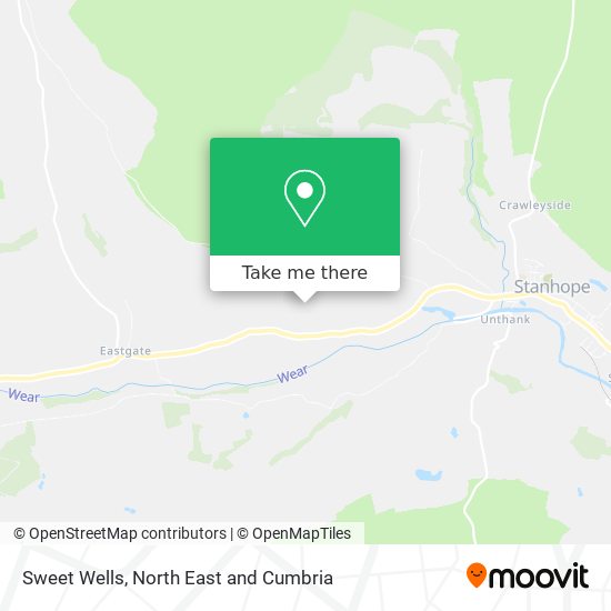 Sweet Wells map