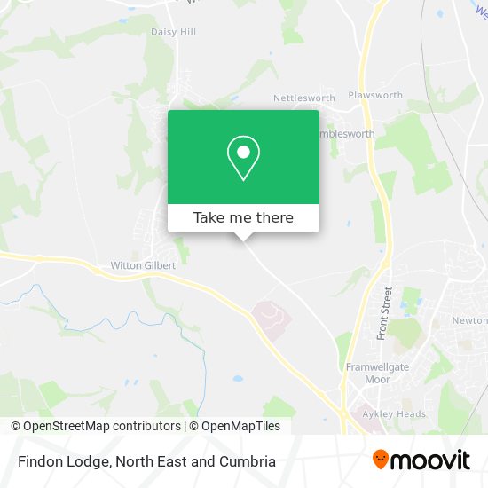 Findon Lodge map