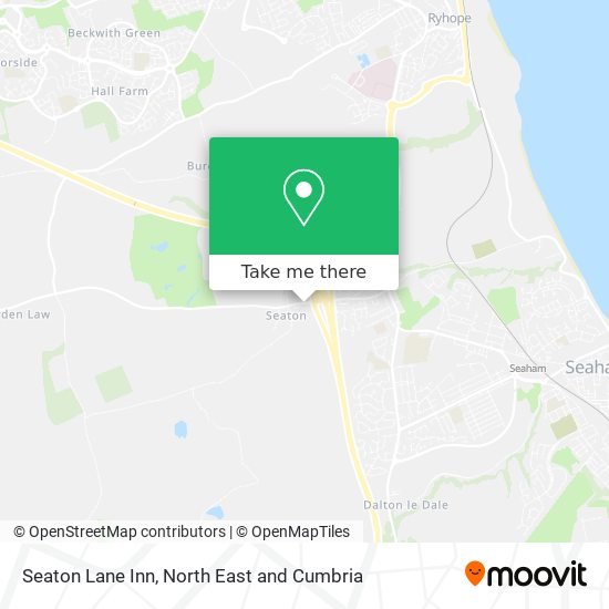 Seaton Lane Inn map