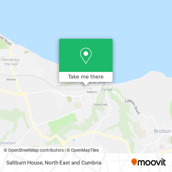 Saltburn House map