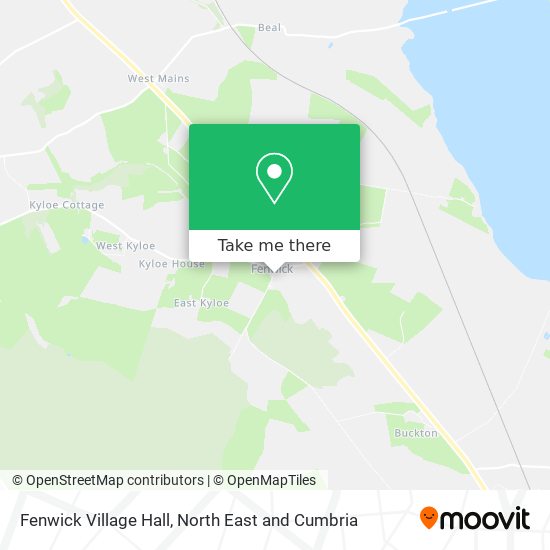 Fenwick Village Hall map