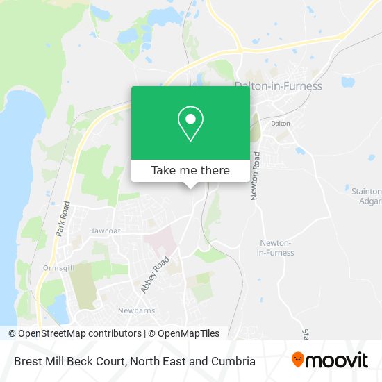 Brest Mill Beck Court map