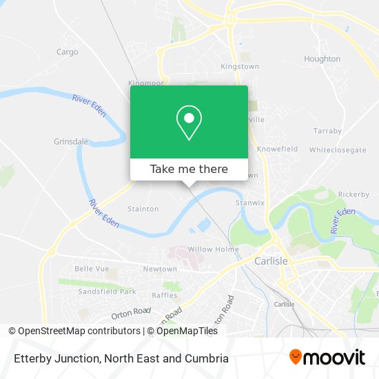 Etterby Junction map