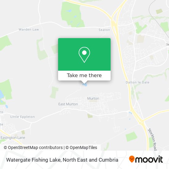 Watergate Fishing Lake map