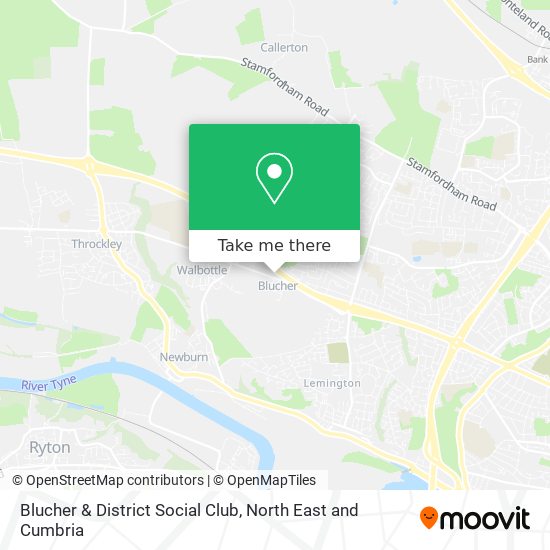 Blucher & District Social Club map