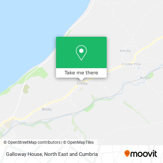 Galloway House map