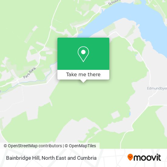Bainbridge Hill map
