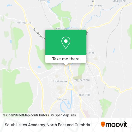South Lakes Academy map