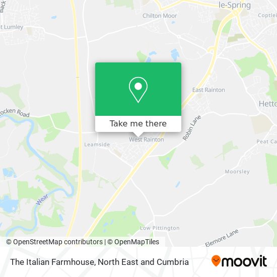 The Italian Farmhouse map