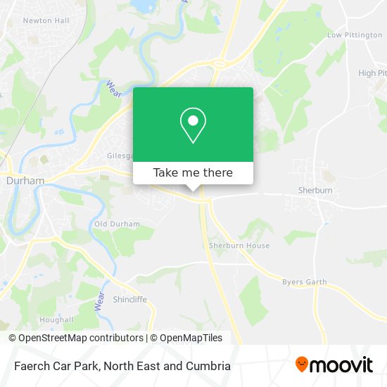 Faerch Car Park map