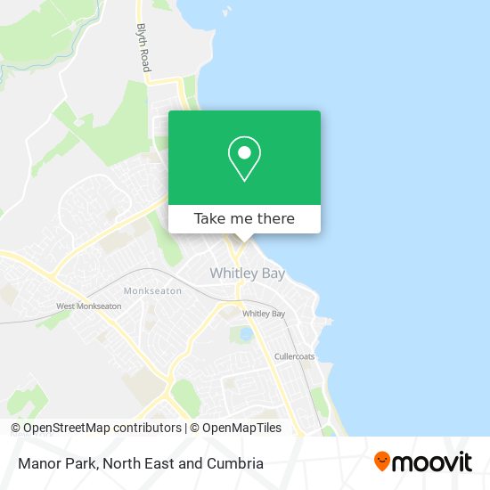 Manor Park map