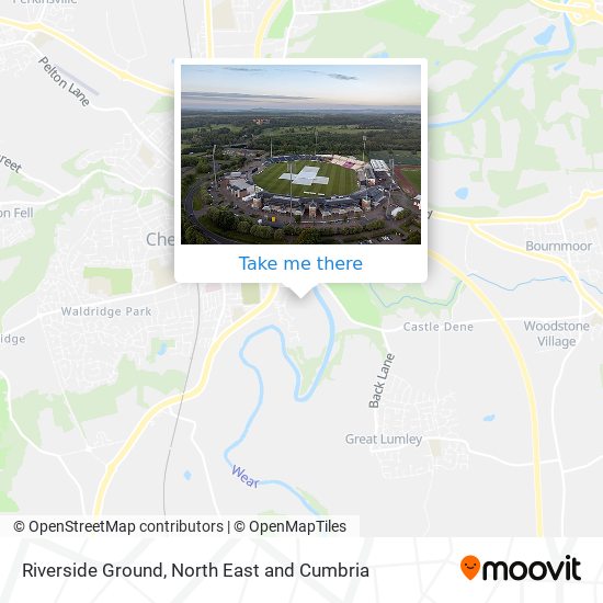 Riverside Ground map