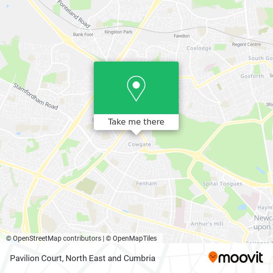 Pavilion Court map