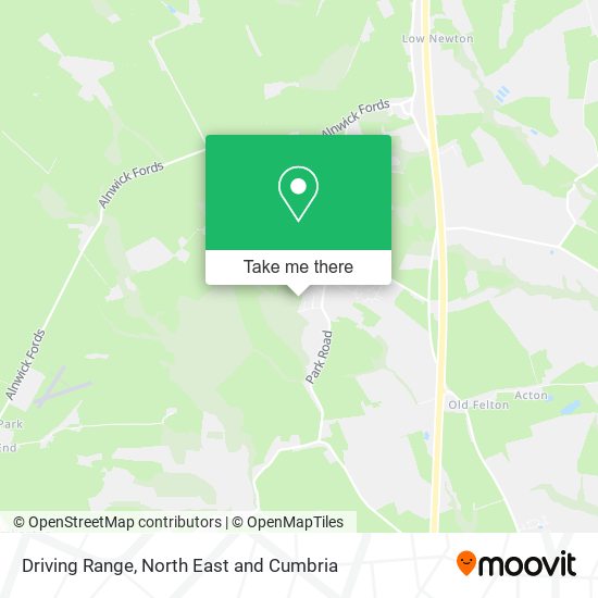 Driving Range map