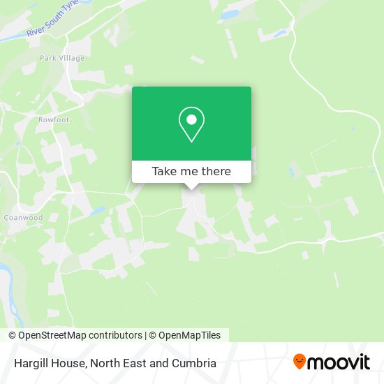 Hargill House map