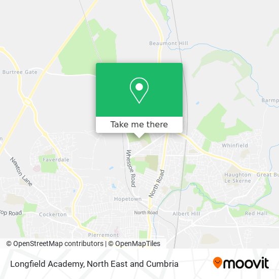 Longfield Academy map
