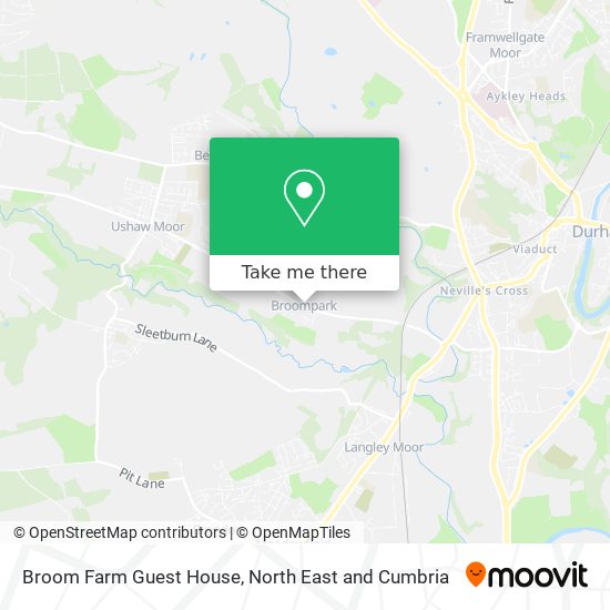 Broom Farm Guest House map
