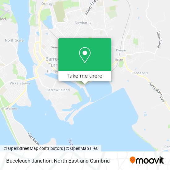 Buccleuch Junction map