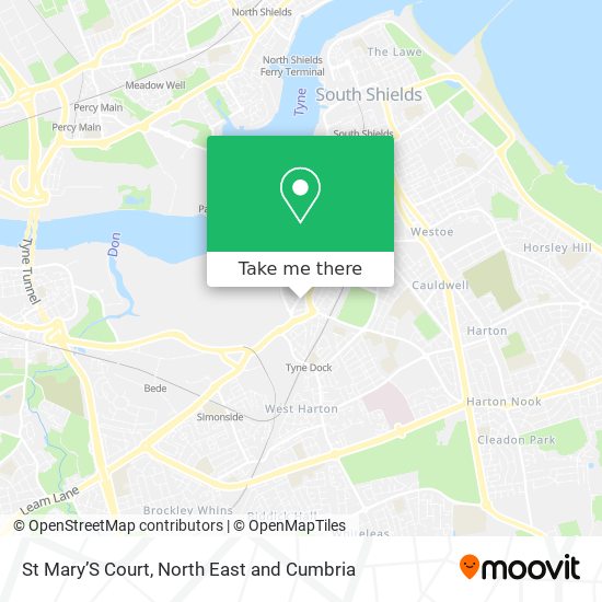 St Mary’S Court map