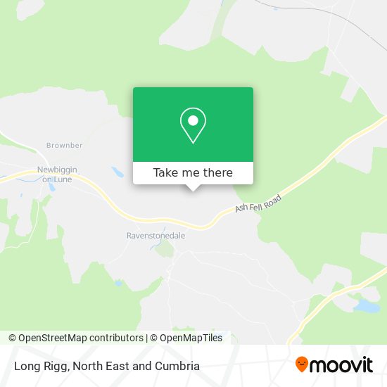 Long Rigg map