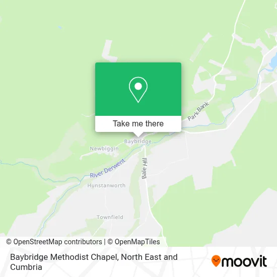 Baybridge Methodist Chapel map