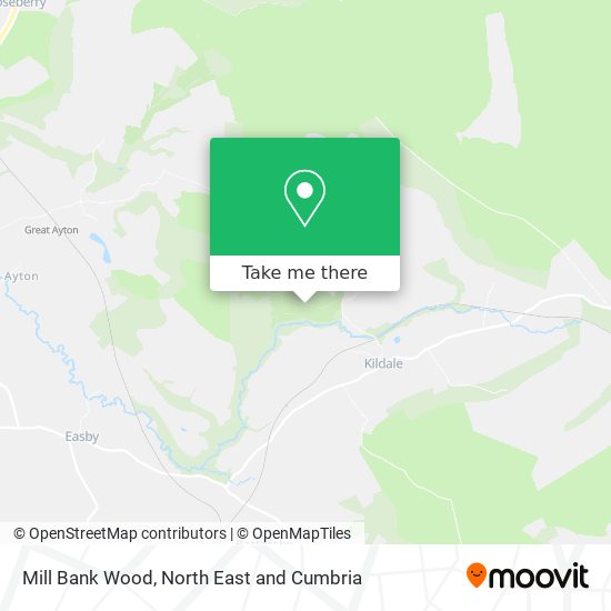Mill Bank Wood map
