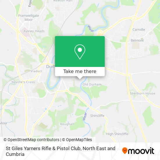 St Giles Yarners Rifle & Pistol Club map