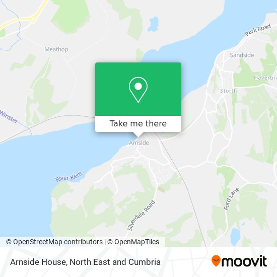 Arnside House map