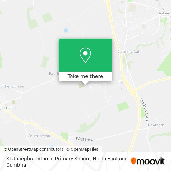 St Joseph's Catholic Primary School map